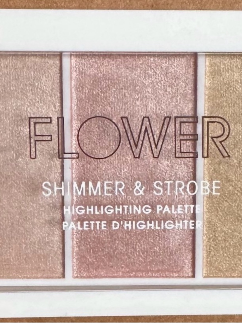 Flower Shimmer & Strobe Highlighting Palette - Rose Gold
